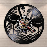 LED Clock Pink Flamingos My Wall Clock